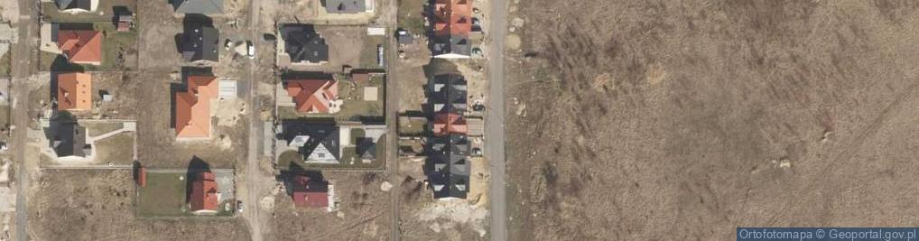 Zdjęcie satelitarne Pomarańczowa ul.