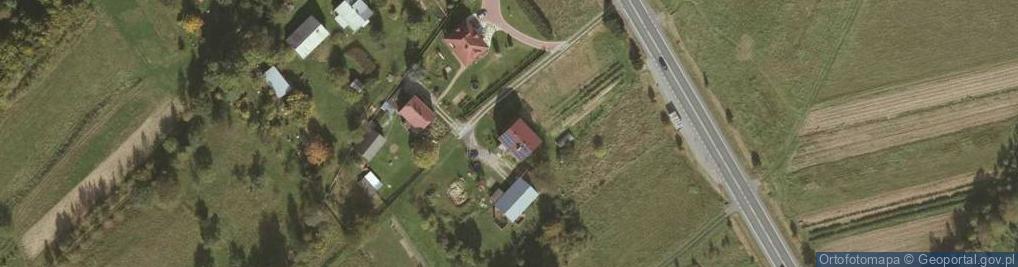Zdjęcie satelitarne Połomia ul.