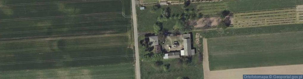 Zdjęcie satelitarne Poniatowa-Kolonia ul.