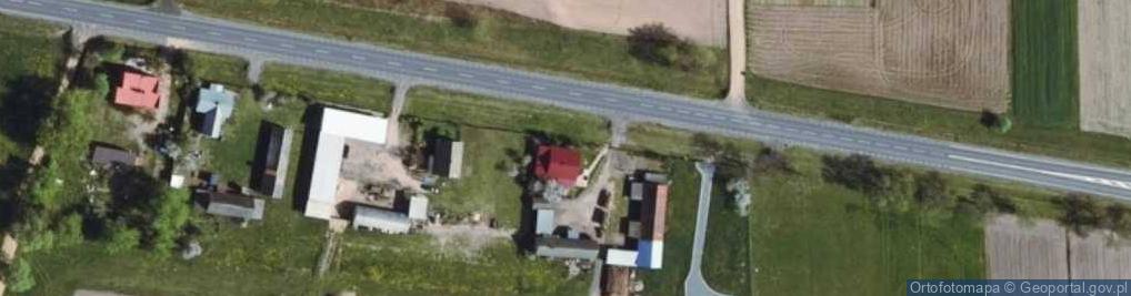 Zdjęcie satelitarne Ponikiew Duża ul.