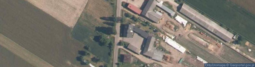 Zdjęcie satelitarne Popielawy ul.