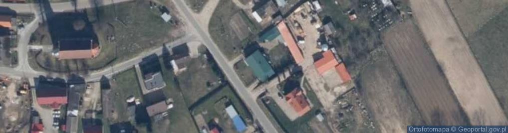 Zdjęcie satelitarne Popielewo ul.