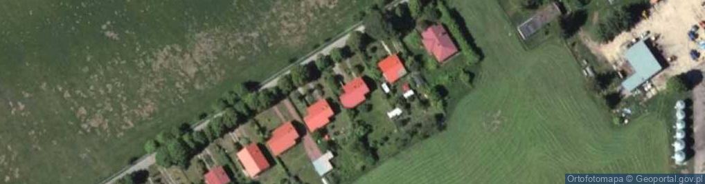 Zdjęcie satelitarne Popielno ul.