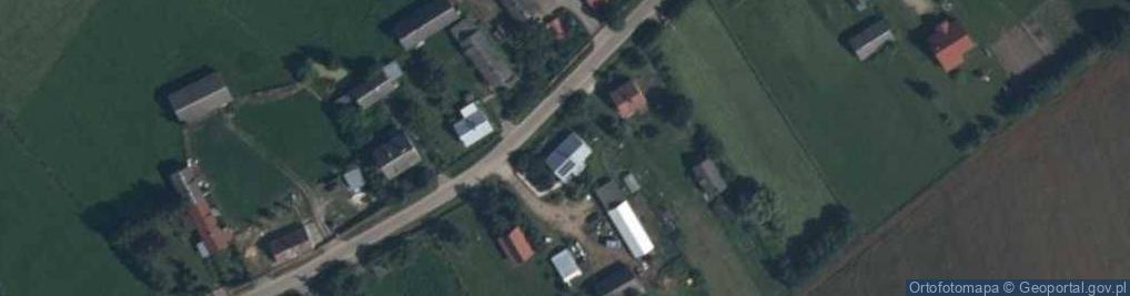 Zdjęcie satelitarne Popielów ul.