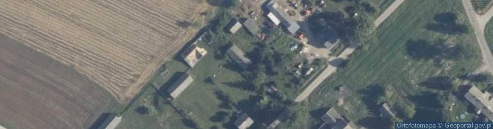 Zdjęcie satelitarne Popielów ul.