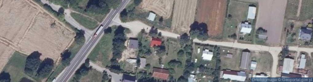 Zdjęcie satelitarne Popławce ul.