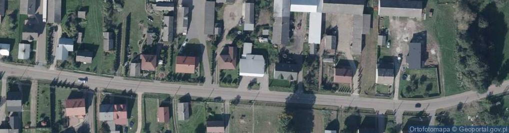 Zdjęcie satelitarne Popławy-Rogale ul.