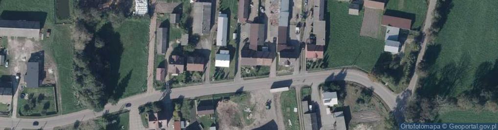 Zdjęcie satelitarne Popławy-Rogale ul.