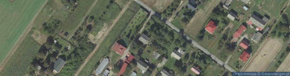 Zdjęcie satelitarne Popławy ul.