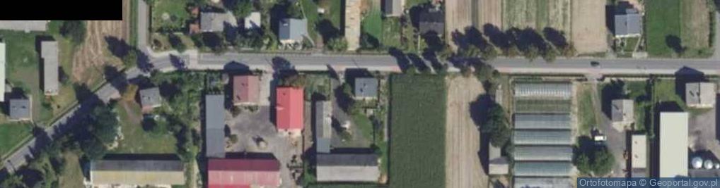 Zdjęcie satelitarne Popów ul.
