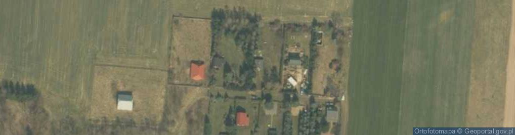 Zdjęcie satelitarne Popów ul.
