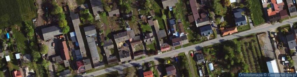 Zdjęcie satelitarne Popów ul.