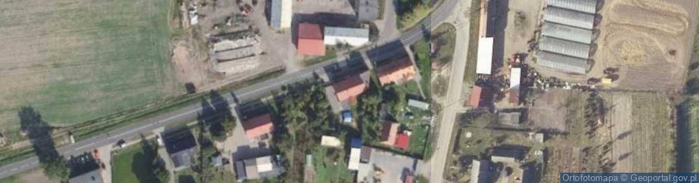 Zdjęcie satelitarne Popowo Kościelne ul.