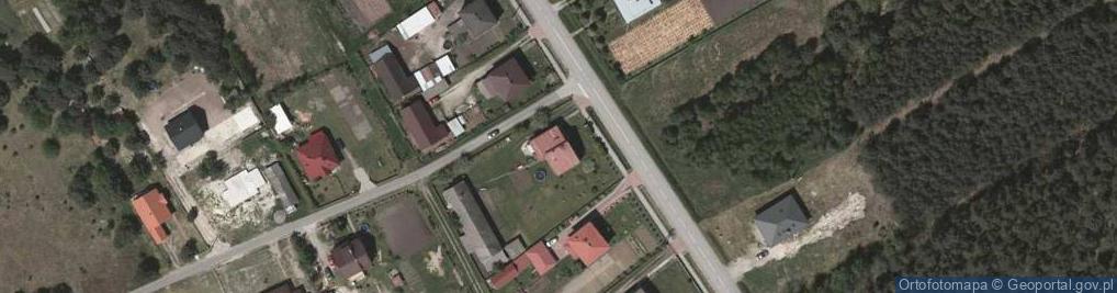 Zdjęcie satelitarne Poręby Furmańskie ul.