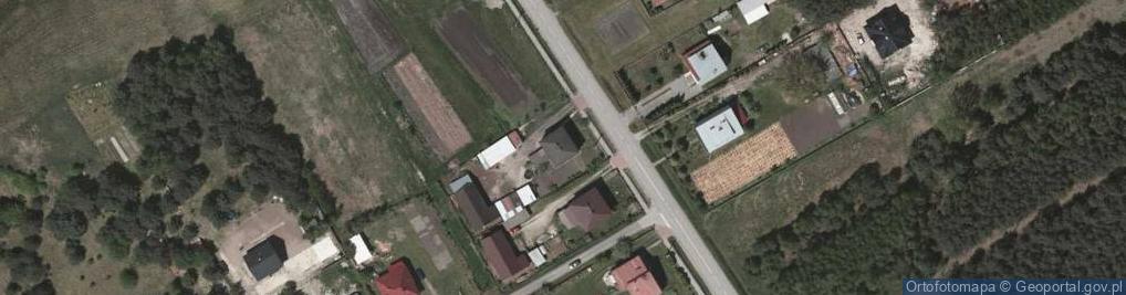 Zdjęcie satelitarne Poręby Furmańskie ul.