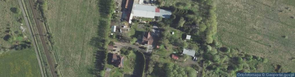 Zdjęcie satelitarne Porosły-Kolonia ul.
