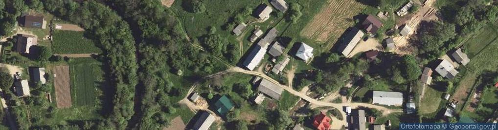 Zdjęcie satelitarne Posada Jaśliska ul.