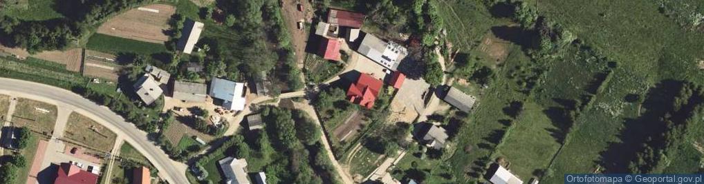 Zdjęcie satelitarne Posada Jaśliska ul.