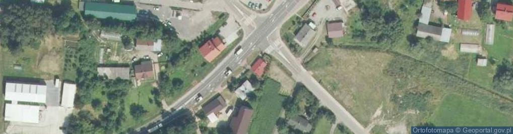 Zdjęcie satelitarne Posądza ul.