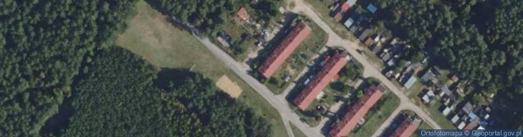 Zdjęcie satelitarne Powidz-Osiedle ul.