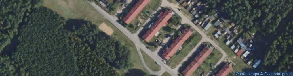 Zdjęcie satelitarne Powidz-Osiedle ul.