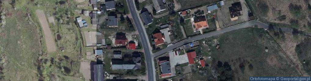 Zdjęcie satelitarne Pożarów ul.