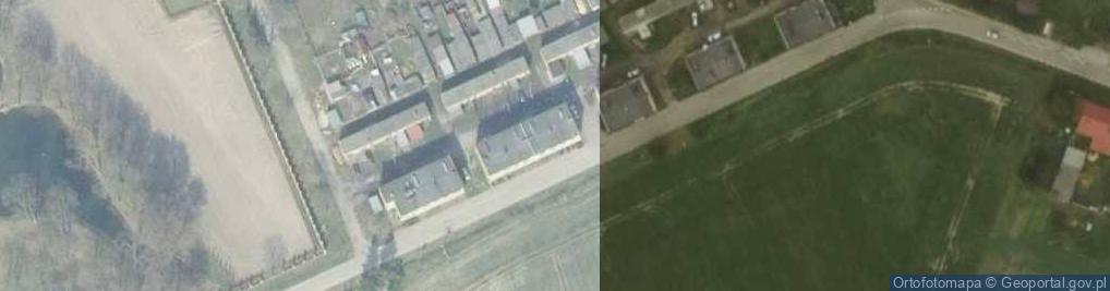 Zdjęcie satelitarne Pożarowo ul.