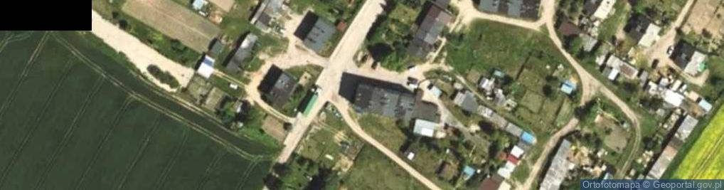 Zdjęcie satelitarne Pożary ul.