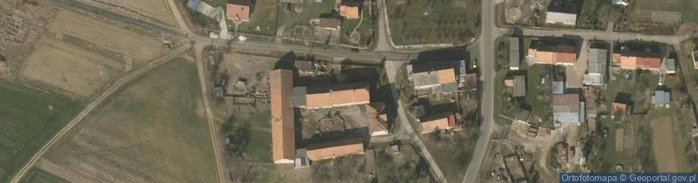 Zdjęcie satelitarne Pożarzysko ul.