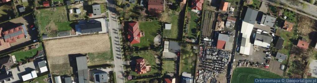 Zdjęcie satelitarne Poznańskie Sady ul.
