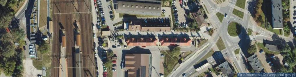 Zdjęcie satelitarne Polskich Kolejarzy ul.