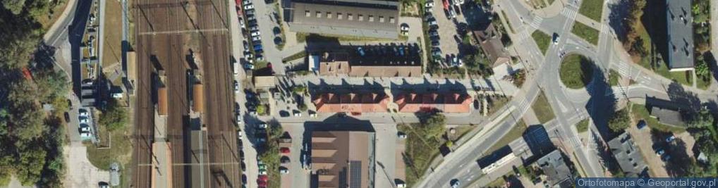 Zdjęcie satelitarne Polskich Kolejarzy ul.