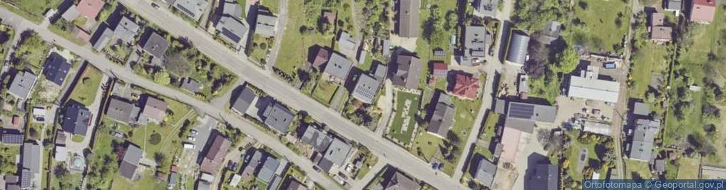 Zdjęcie satelitarne Powstańców Śląskich ul.
