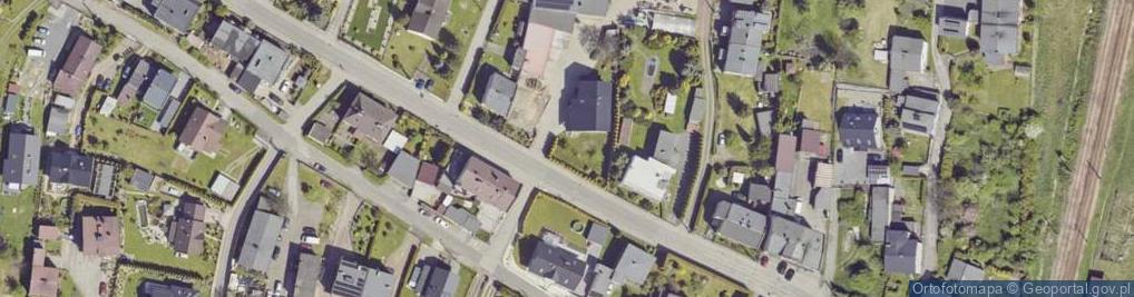 Zdjęcie satelitarne Powstańców Śląskich ul.