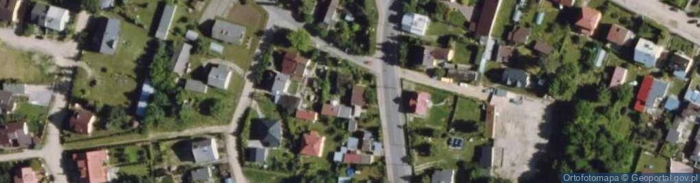 Zdjęcie satelitarne Popławska ul.