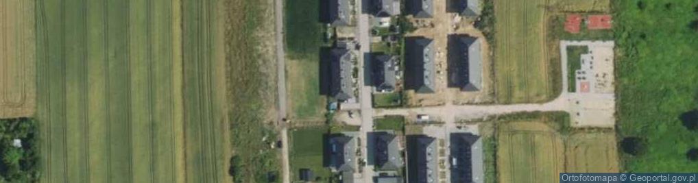 Zdjęcie satelitarne Poziomkowa ul.