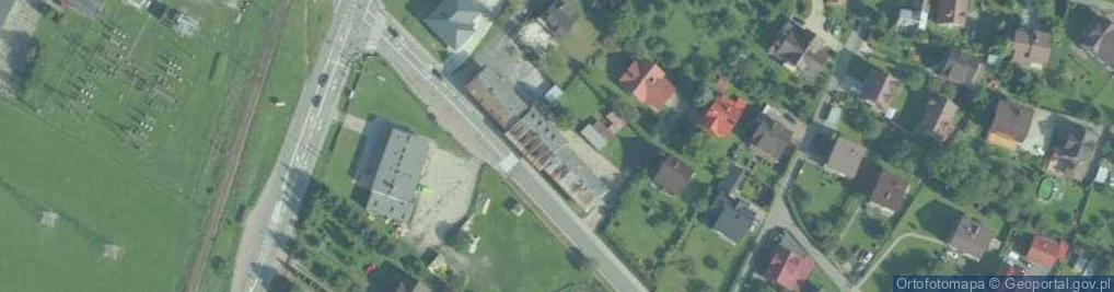 Zdjęcie satelitarne Podhalańska ul.