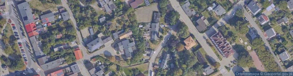 Zdjęcie satelitarne Podgórna ul.