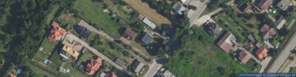 Zdjęcie satelitarne Polskiej Organizacji Wojskowej ul.