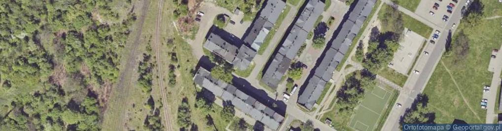Zdjęcie satelitarne Podgórze ul.