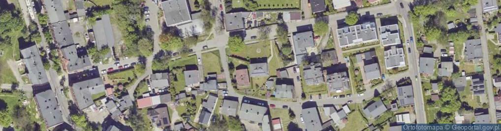 Zdjęcie satelitarne Potyki Augustyna, ks. ul.