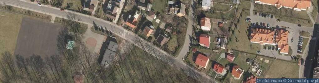 Zdjęcie satelitarne Polkowicka ul.