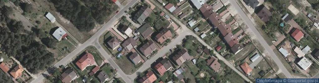 Zdjęcie satelitarne Powstańców Styczniowych ul.