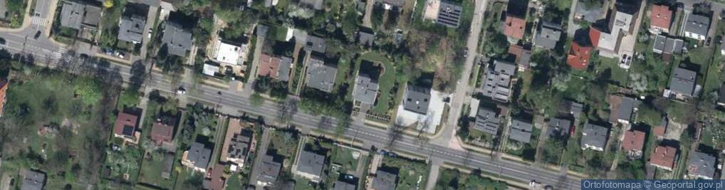 Zdjęcie satelitarne Powstańców Śląskich ul.