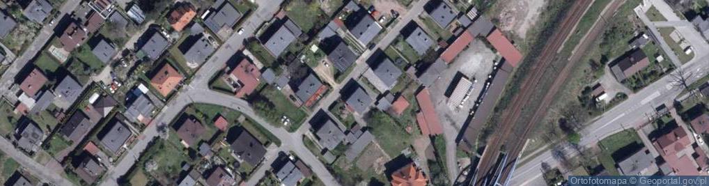 Zdjęcie satelitarne Pod Wałem ul.