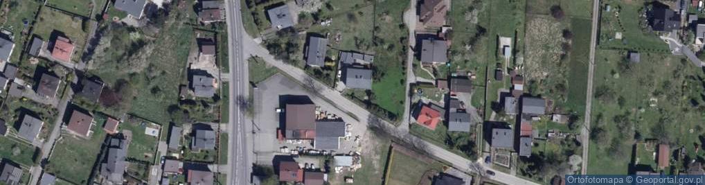 Zdjęcie satelitarne Pod Hałdą ul.