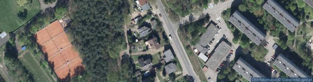 Zdjęcie satelitarne Podmiejska ul.