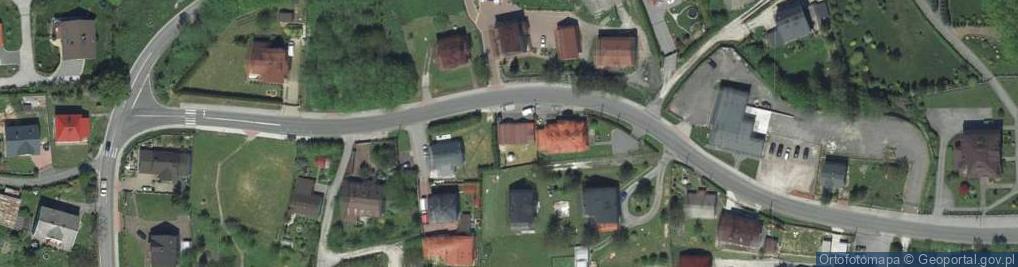 Zdjęcie satelitarne Pod Dębiną ul.