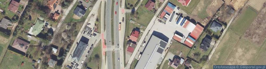 Zdjęcie satelitarne Podkarpacka ul.