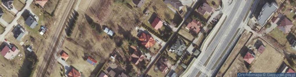 Zdjęcie satelitarne Podkarpacka ul.